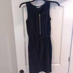 Eliza J Blue Sleeveless Sheath Mini Dress